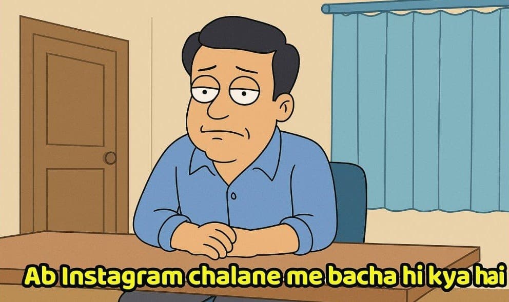 ab instagram chalane me bacha hi kya hai
